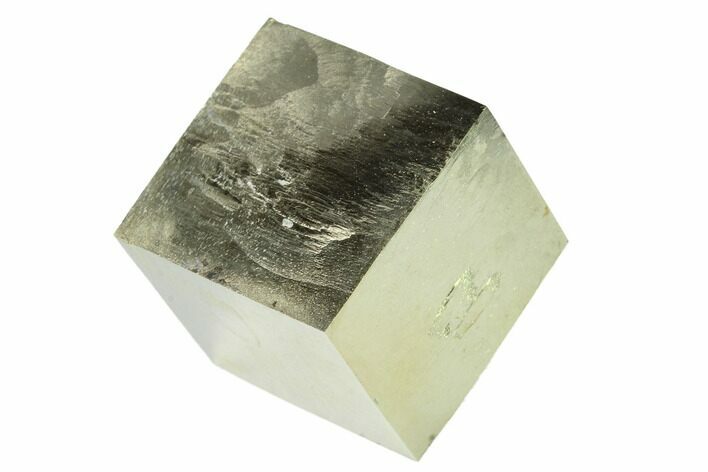 Natural Pyrite Cube - Victoria Mine, Spain #168570